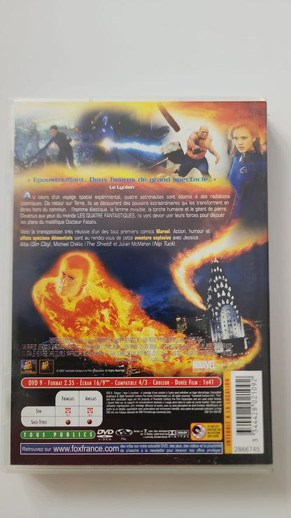 Los 4 Fantásticos – DVD | Fantastic Four | Marvel • 20th Century Fox | Jessica Alba