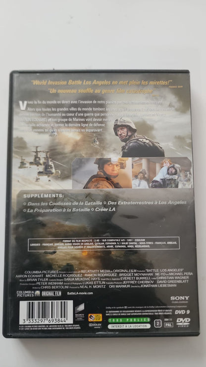 World Invasion : Battle Los Angeles – DVD | Aaron Eckhart • Michelle Rodriguez | Columbia Pictures