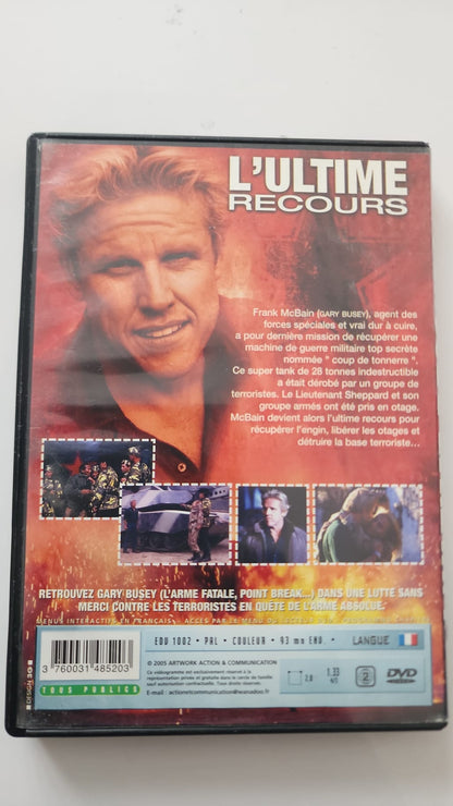 L’Ultime Recours – DVD | Gary Busey | Action • Guerre | Artwork Action & Communication