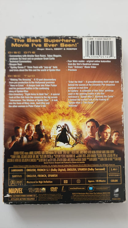 Spider-Man 2 – Widescreen Special Edition – 2 DVD | Tobey Maguire | Columbia Pictures • Marvel