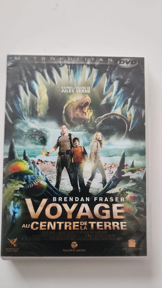 Voyage au Centre de la Terre – DVD | Brendan Fraser | Metropolitan Filmexport • Walden Media