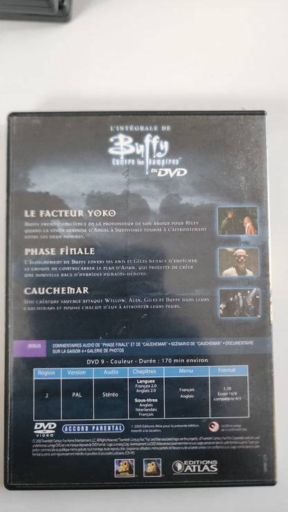 Buffy contre les Vampires – Intégrale Saison 4 – DVD 6 (Ep. 20 à 22) | Éditions Atlas • 20th Century Fox
