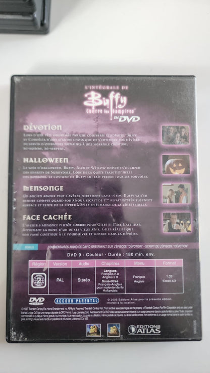 Buffy contre les Vampires – Intégrale Saison 2 – DVD 2 (Ep. 5 à 8) | Éditions Atlas • 20th Century Fox