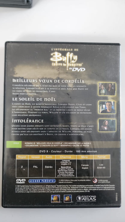 Buffy contre les Vampires – Intégrale Saison 3 – DVD 3 (Ep. 9 à 11) | Éditions Atlas • 20th Century Fox