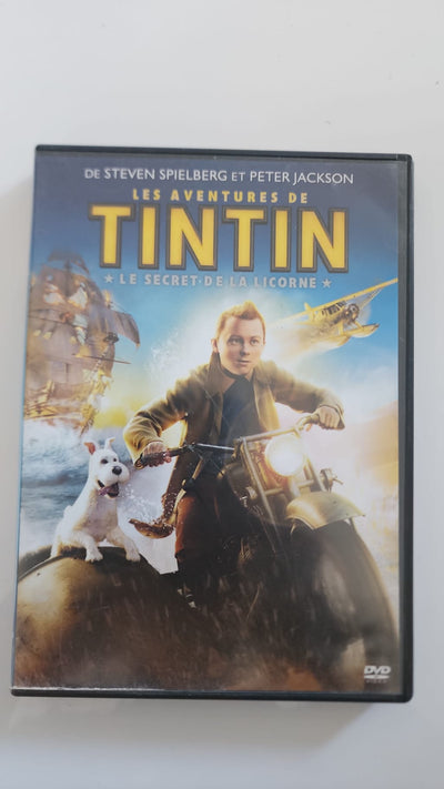 The Adventures of Tintin – The Secret of the Unicorn – DVD (Spielberg • Jackson • Columbia / Paramount / Sony)