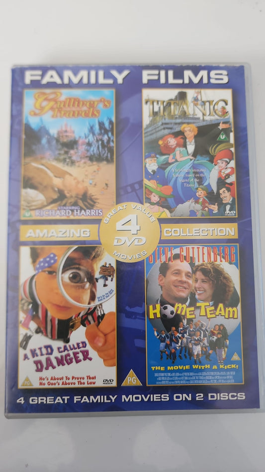 Family Films – 4 Films sur 2 Disques – DVD Collection