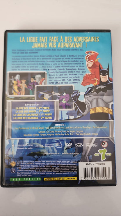 La Ligue des Justiciers – La Cité des Singes – DVD