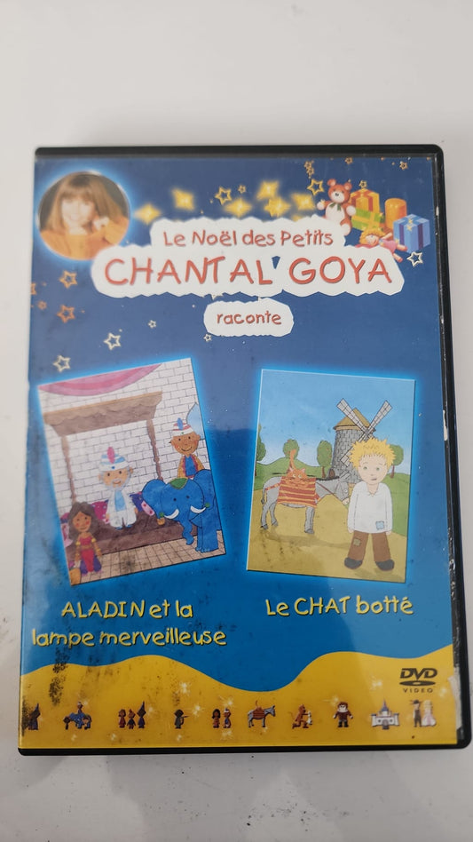 Le Noël des Petits – Chantal Goya raconte – Aladin et la lampe merveilleuse & Le Chat Botté – DVD – Français