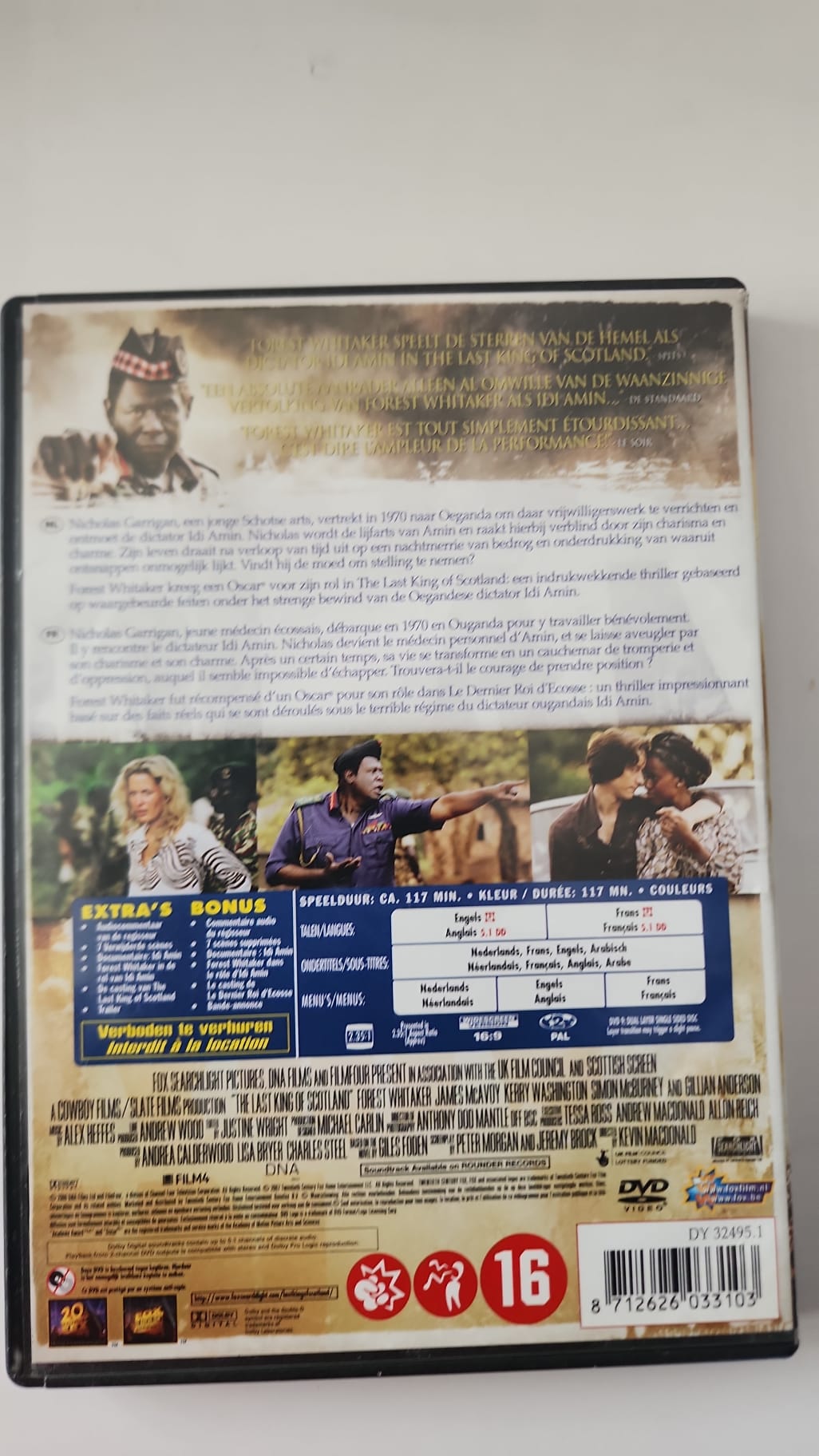 The Last King of Scotland – Le Dernier Roi d’Écosse – DVD Big Deal