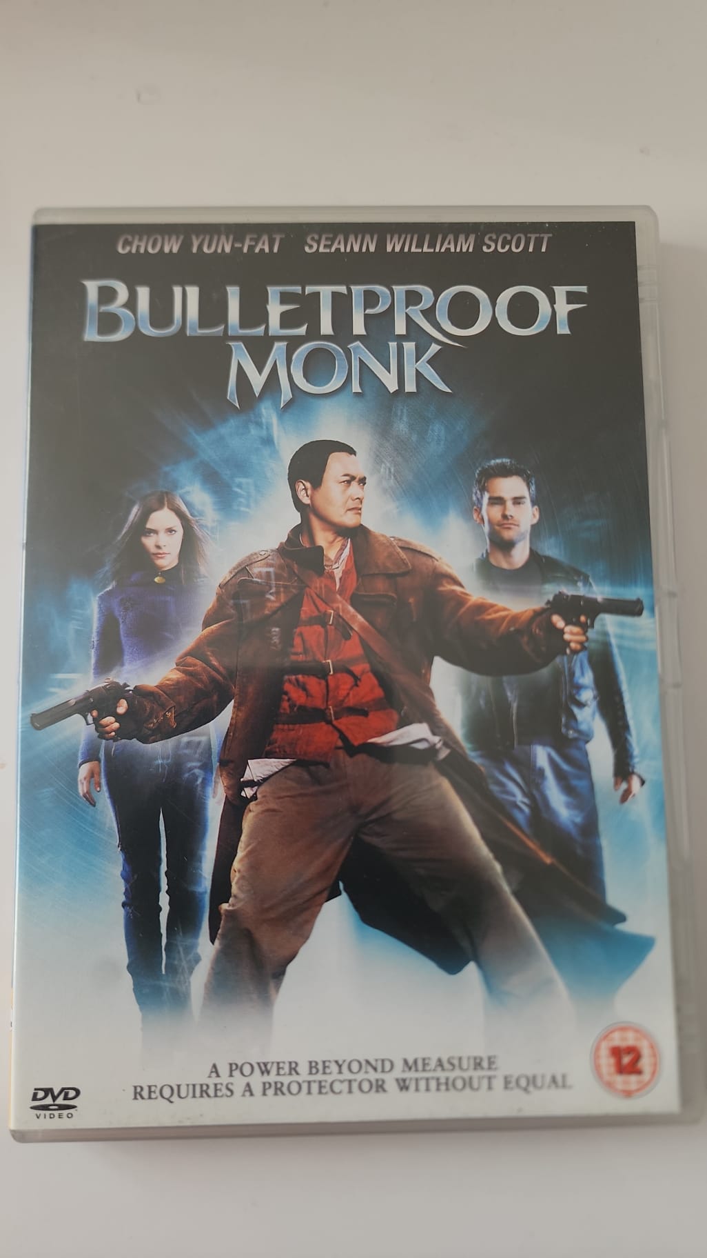 Détail de la jaquette arrière du DVD Bulletproof Monk