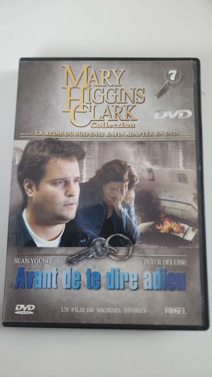 Avant de te dire adieu – DVD Mary Higgins Clark n° 7