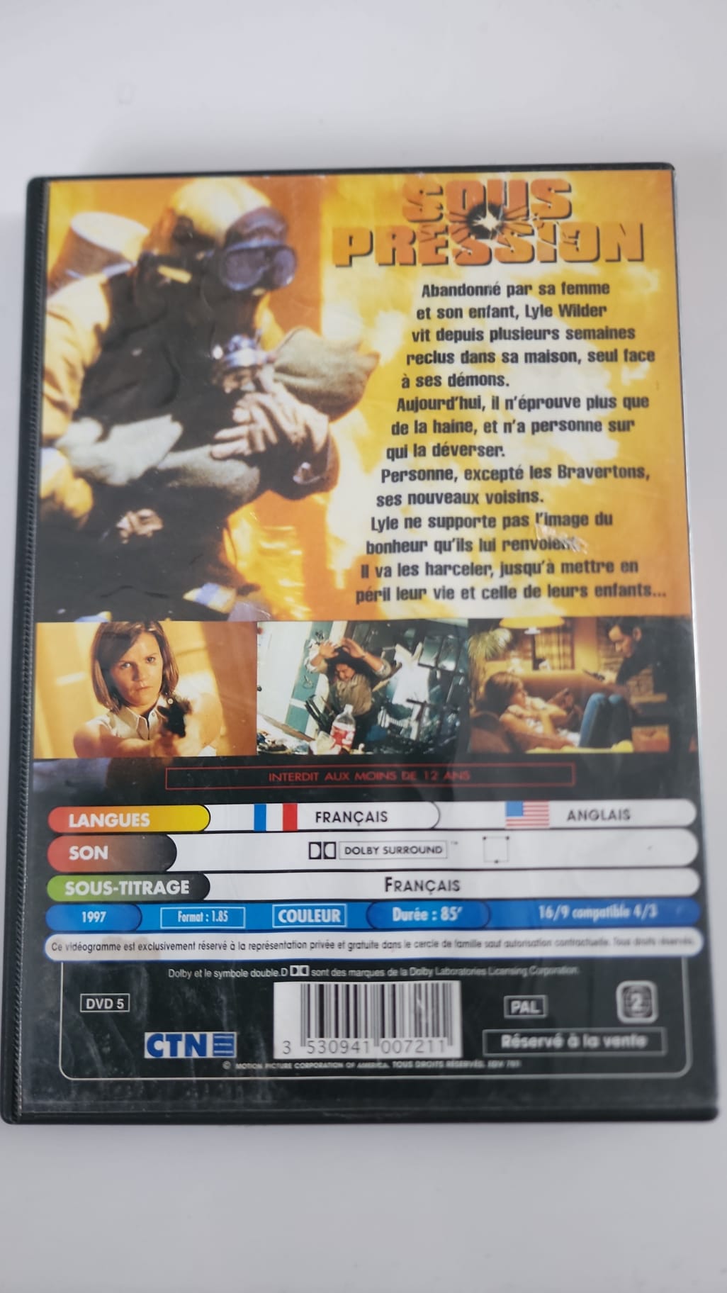 Sous pression – DVD CTN – Charles Sheen et Mare Winningham