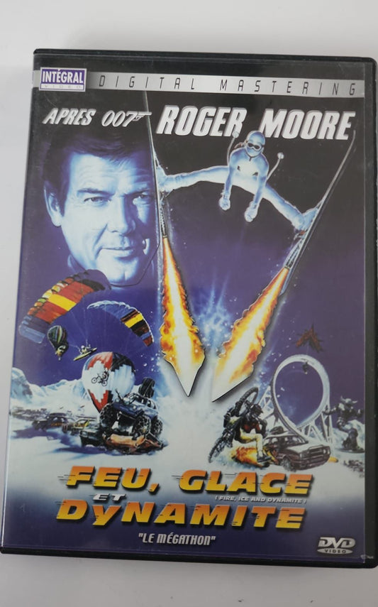 Feu, glace et dynamite – Le Mégathon – DVD Intégral – Roger Moore