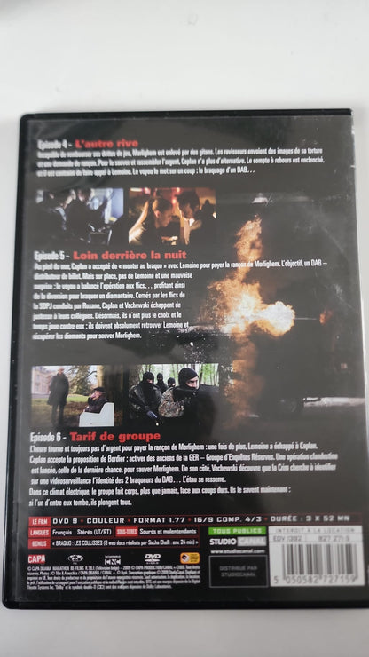 Braquo – Épisodes 4 à 6 – DVD StudioCanal