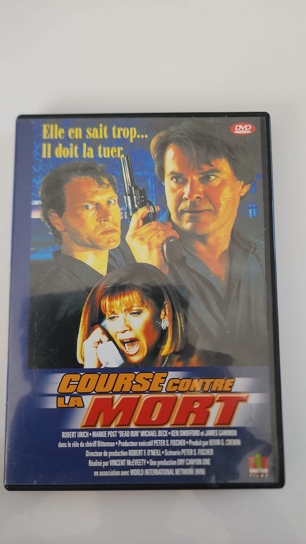 Course contre la mort – DVD Cactus Films – Robert Urich et Markie Post