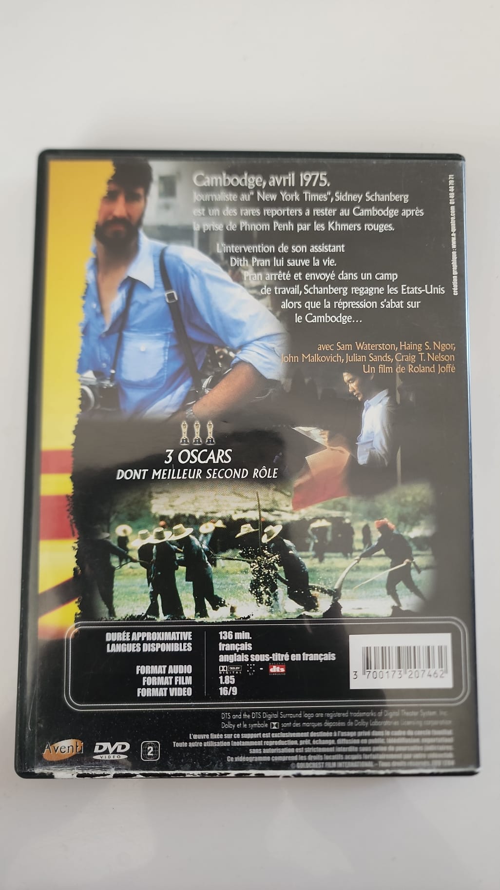 La Déchirure – DVD Aventi – Roland Joffé
