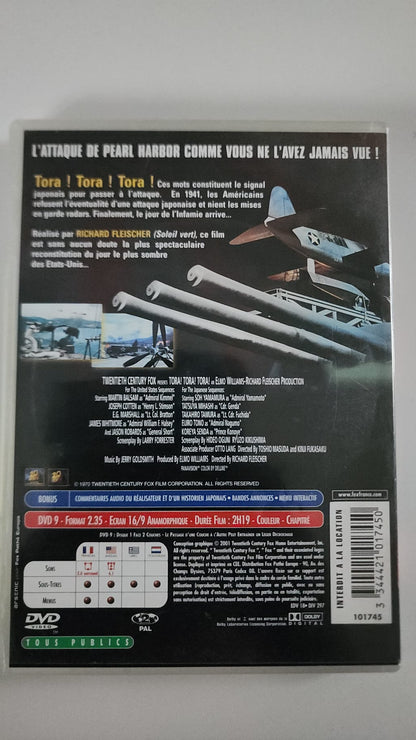 Tora ! Tora ! Tora ! – DVD 20th Century Fox – Pearl Harbor