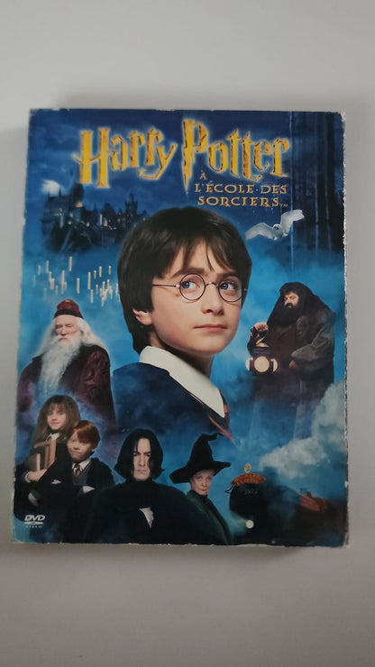 Harry Potter à l’école des sorciers – DVD Warner – Jaquette bleue