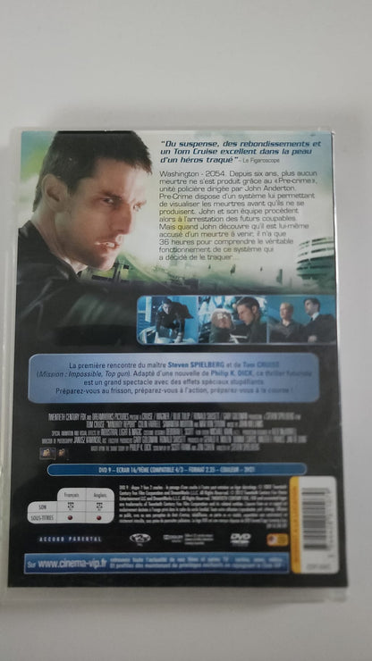 Minority Report – DVD édition française – Tom Cruise – Steven Spielberg
