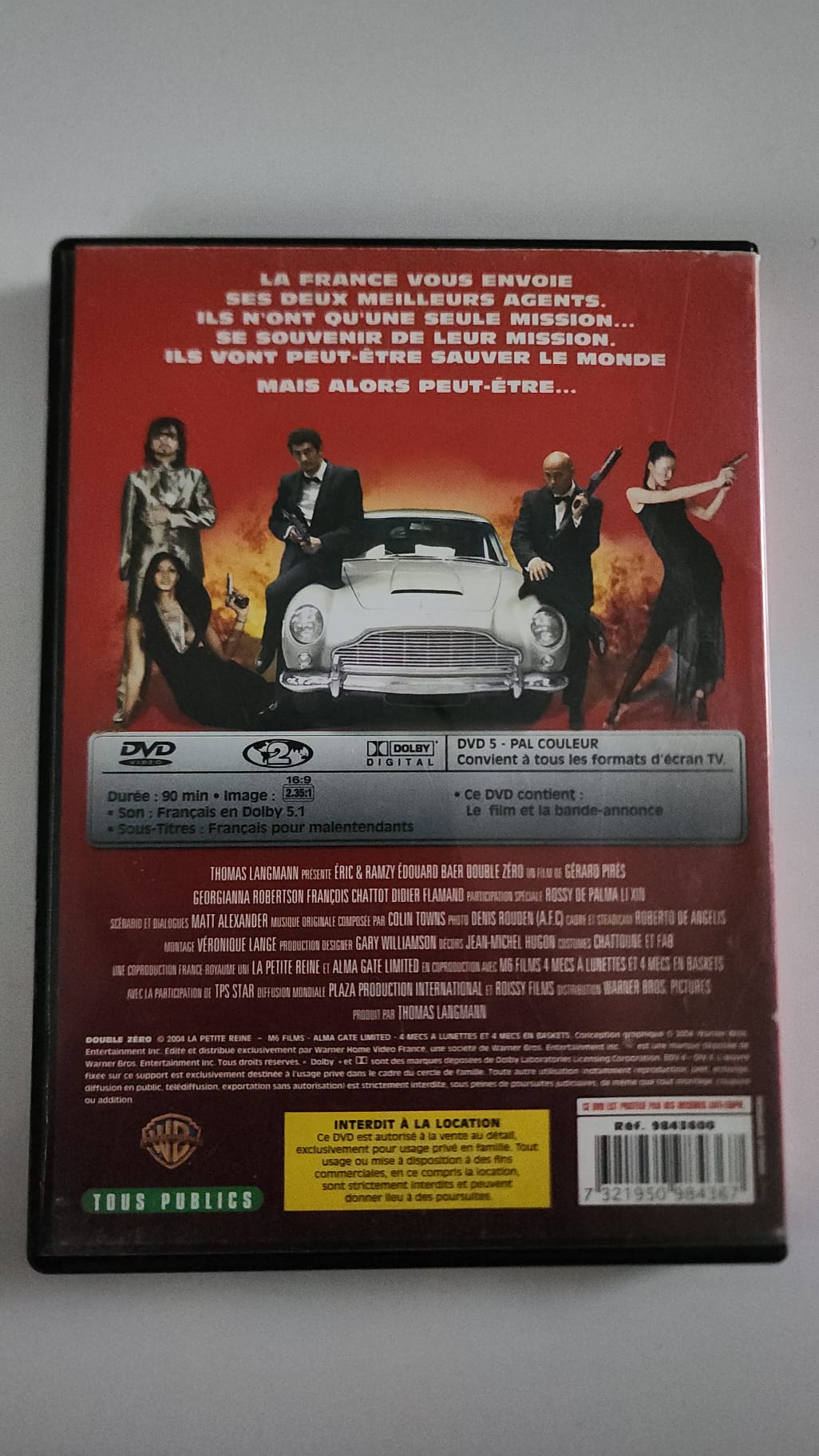 Double Zéro – DVD Warner – Éric & Ramzy