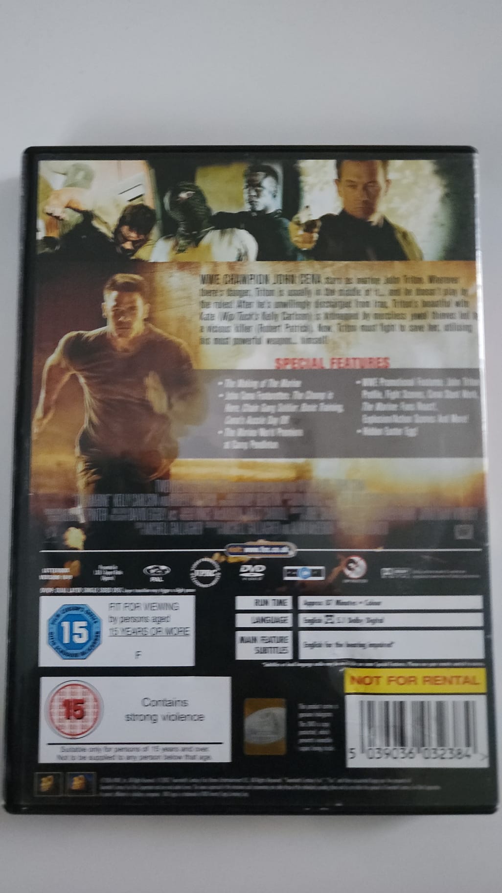 The Marine – DVD UK Fox – John Cena – Version anglaise
