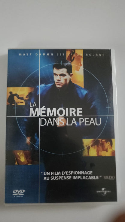 La Mémoire dans la peau – DVD Universal – Matt Damon