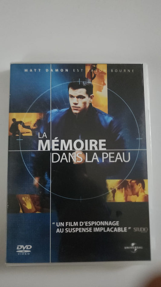 La Mémoire dans la peau – DVD Universal – Matt Damon