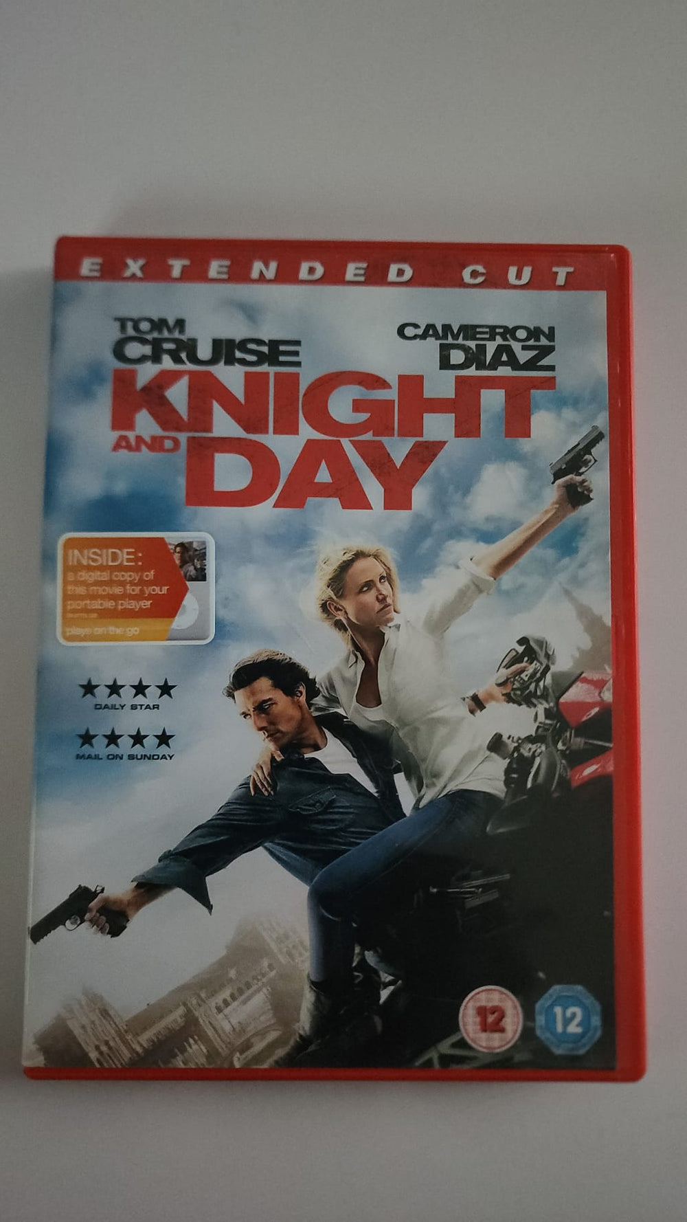 Knight and Day – Extended Cut – DVD UK Fox – Tom Cruise & Cameron Diaz