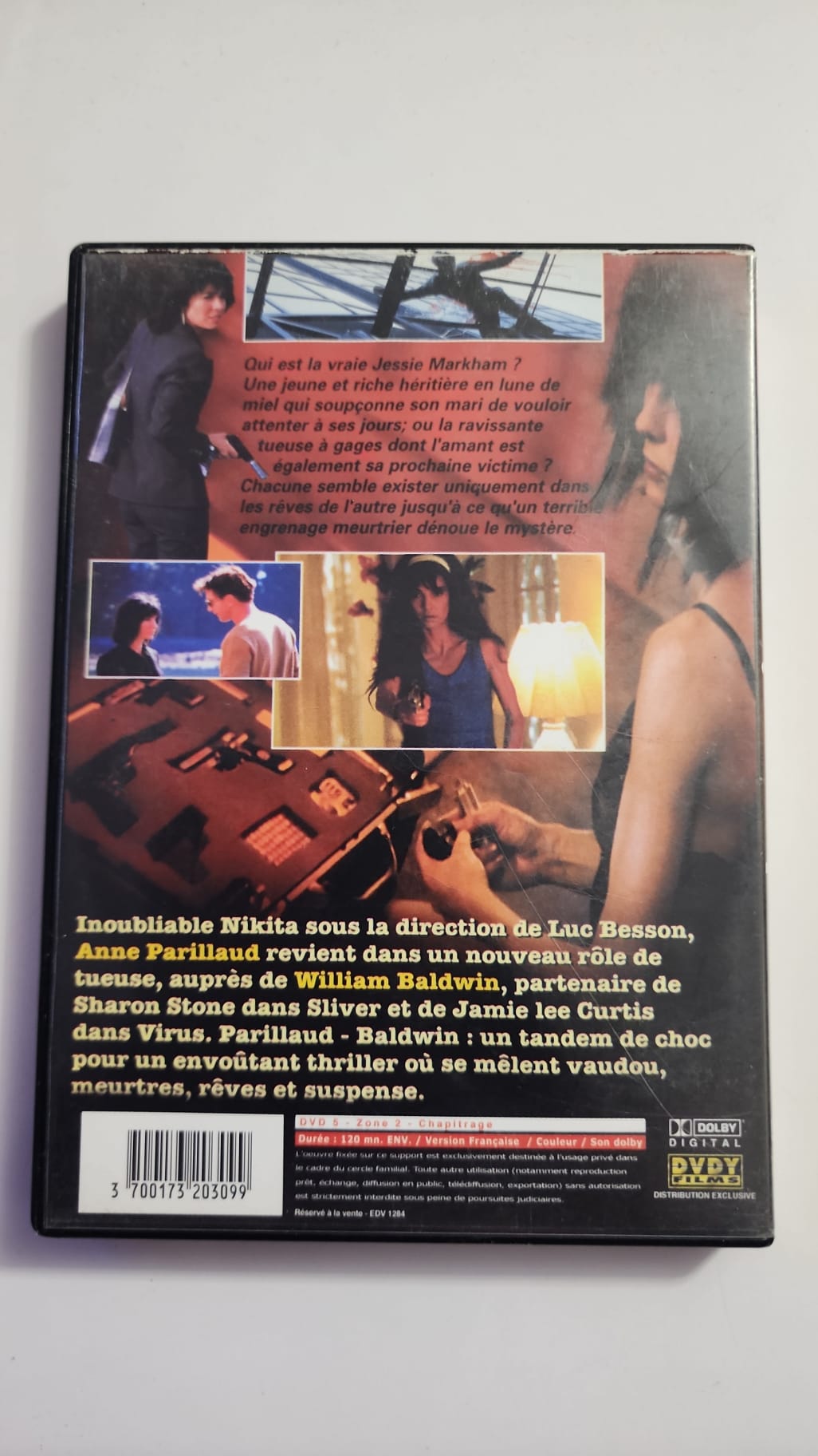 Jessie DVD face avant