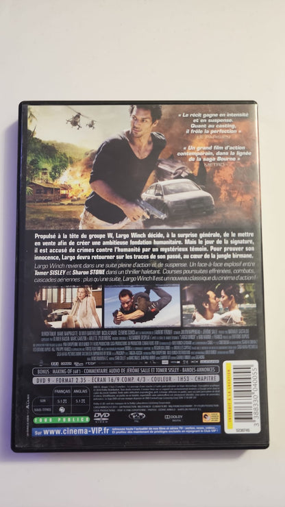 Largo Winch II DVD verso