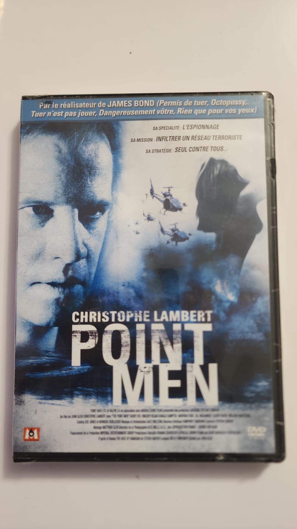 Point Men avec Christophe Lambert – jaquette avant du DVD M6 Vidéo