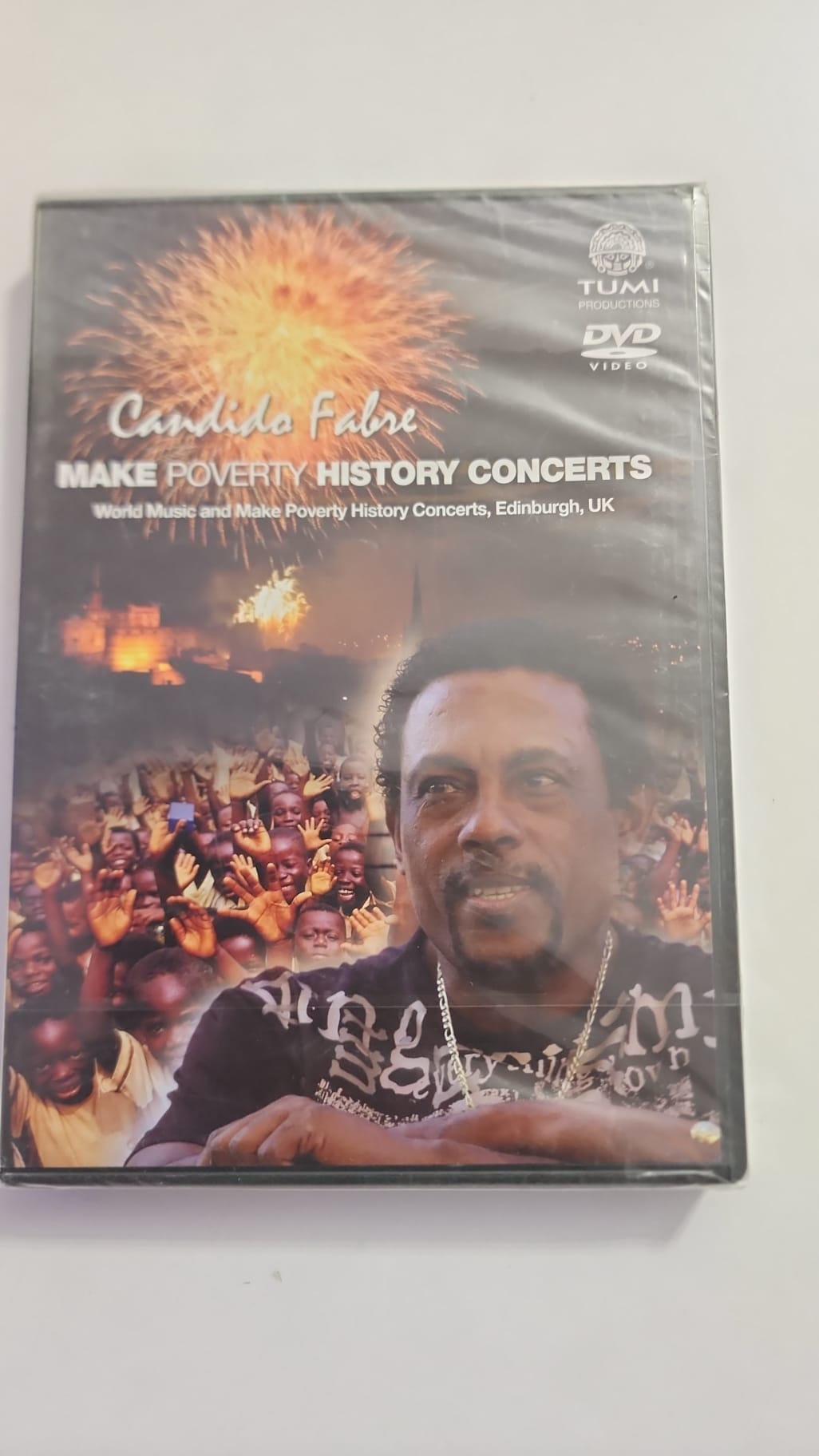 Cándido Fabré – Make Poverty History Concerts – DVD neuf Tumi