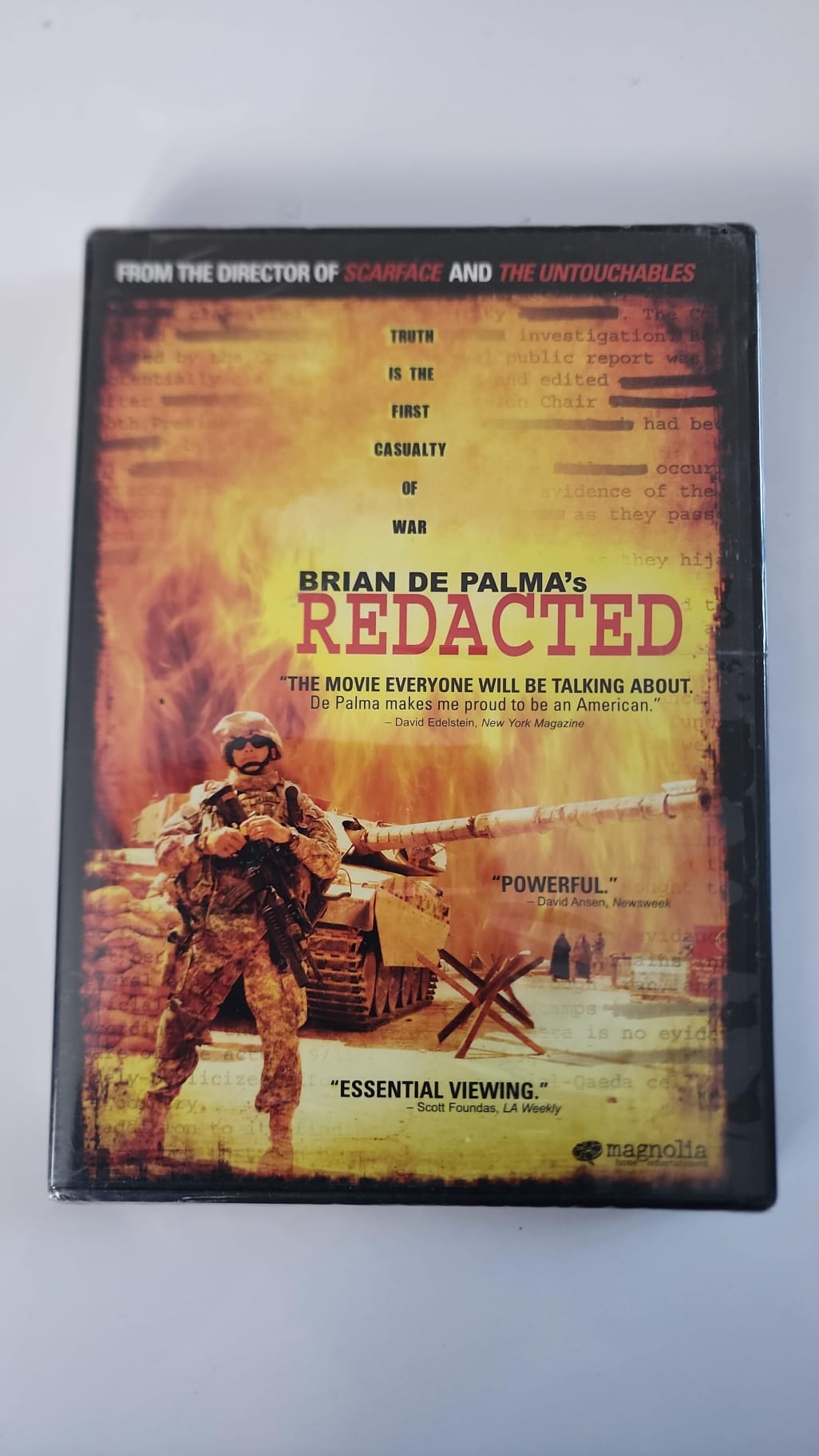 Redacted – DVD – Brian De Palma – Edición Magnolia – Nuevo