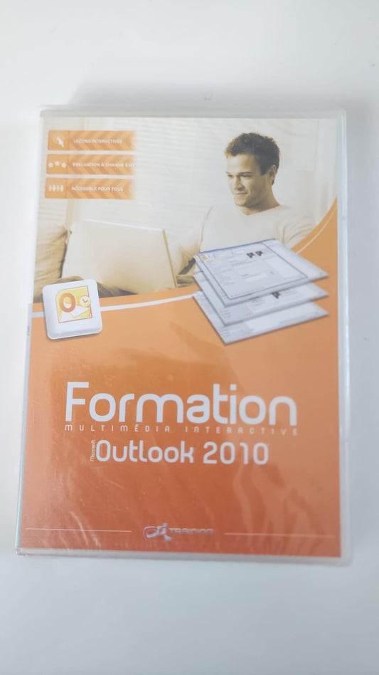 Formation multimédia interactive Outlook 2010, face avant