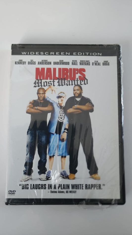 Malibu’s Most Wanted DVD Widescreen Edition, jaquette avant