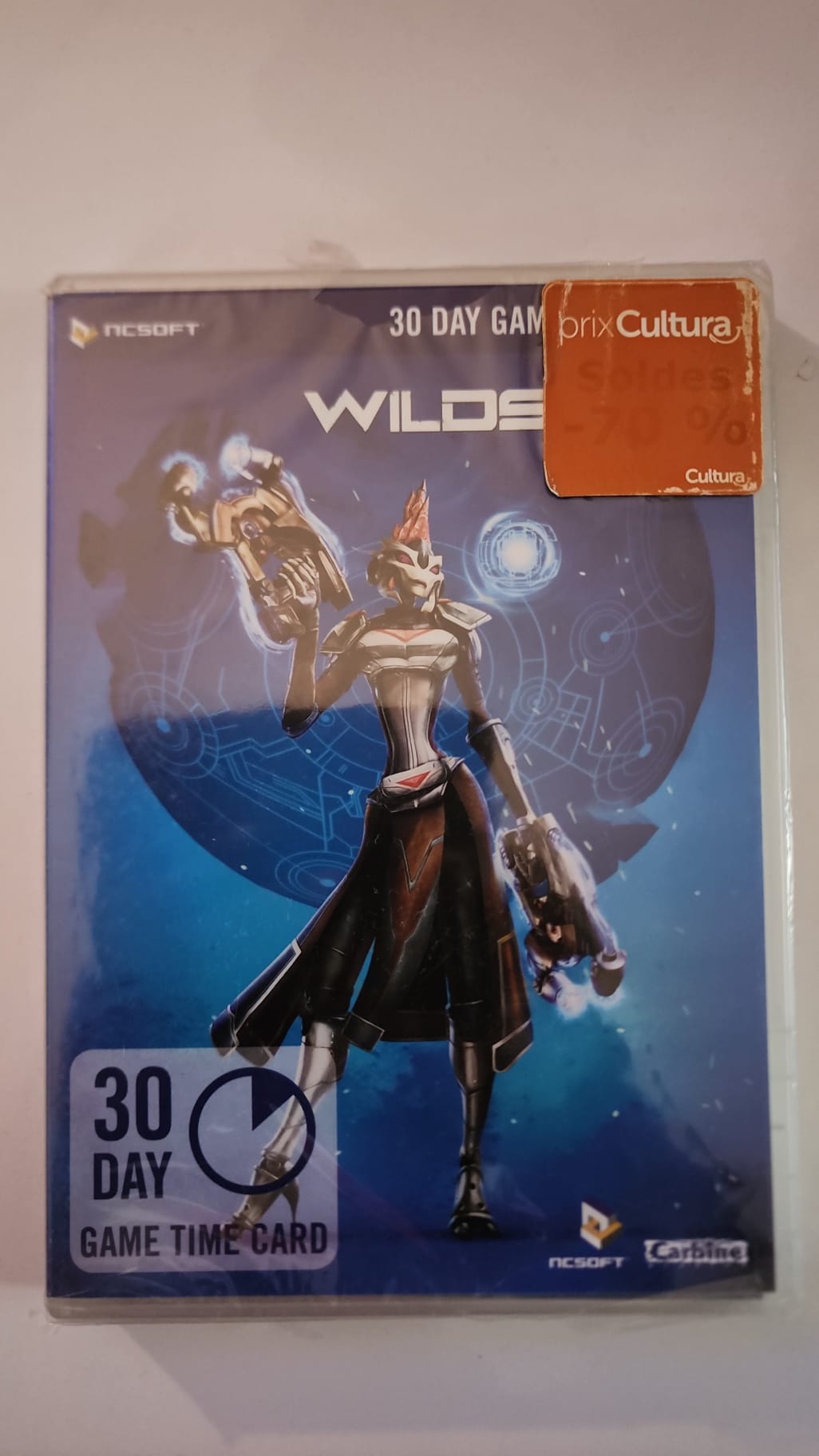 WildStar – Carte 30 jours en boîte – Objet de collection neuf