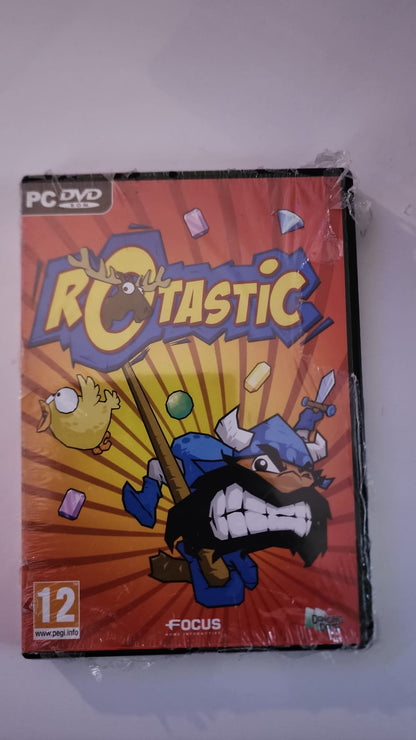 Rotastic jeu PC DVD-ROM, face avant PEGI 12