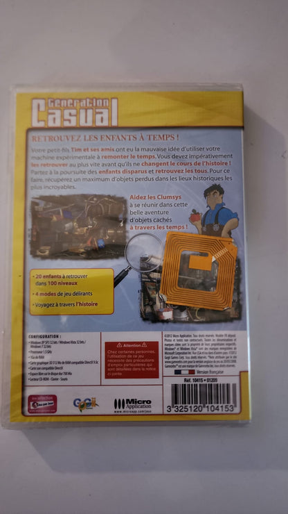 The Clumsys Micro Application, jaquette arrière