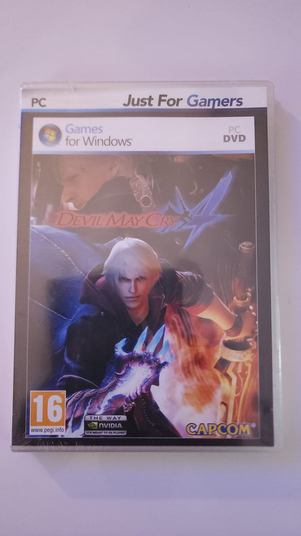 Devil May Cry 4 – PC DVD – Just For Gamers – Neuf