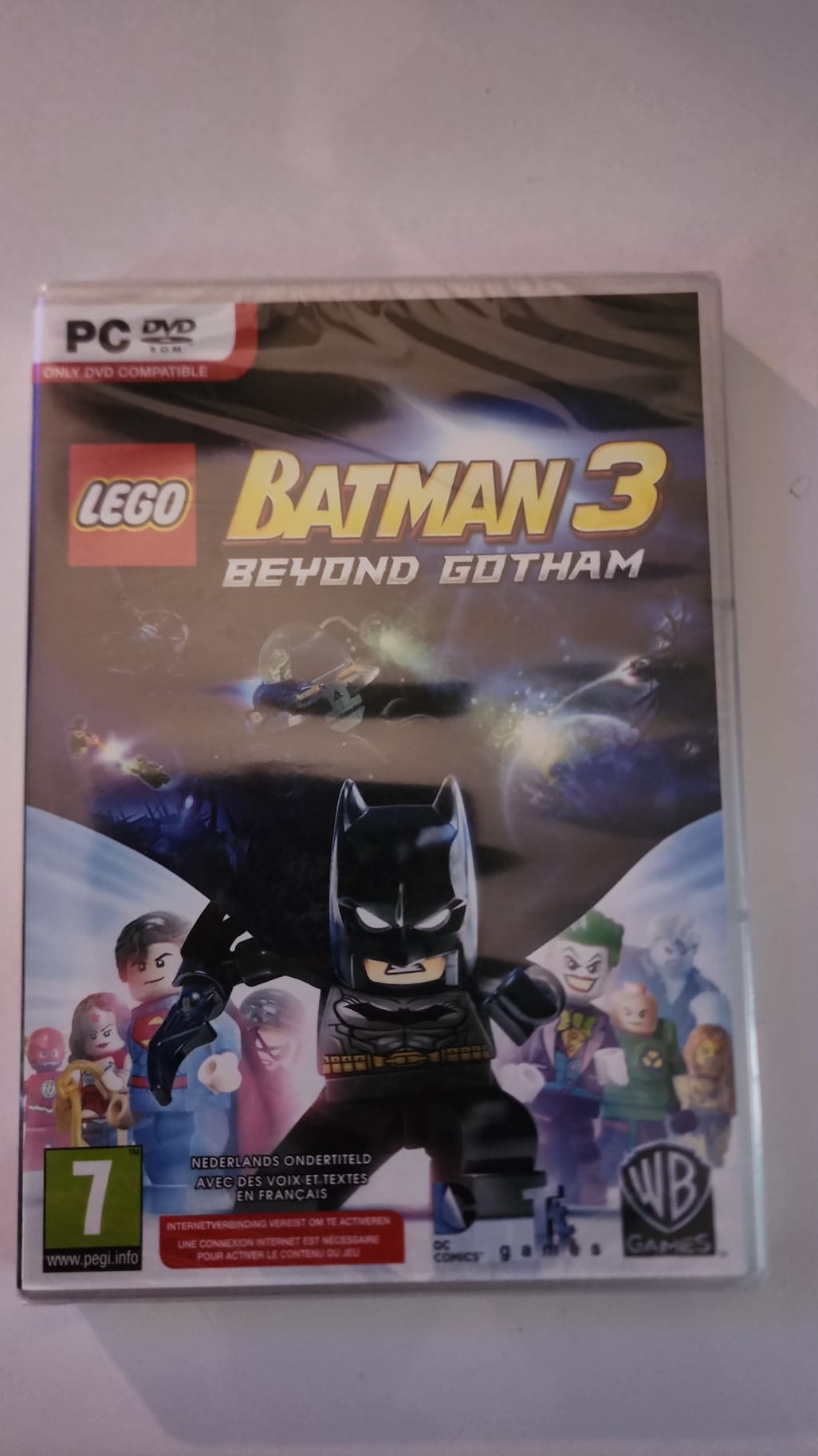 LEGO Batman 3 Beyond Gotham PC DVD-ROM, jaquette avant