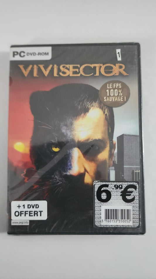 Vivisector – Jeu PC DVD-ROM – Neuf – PEGI 18