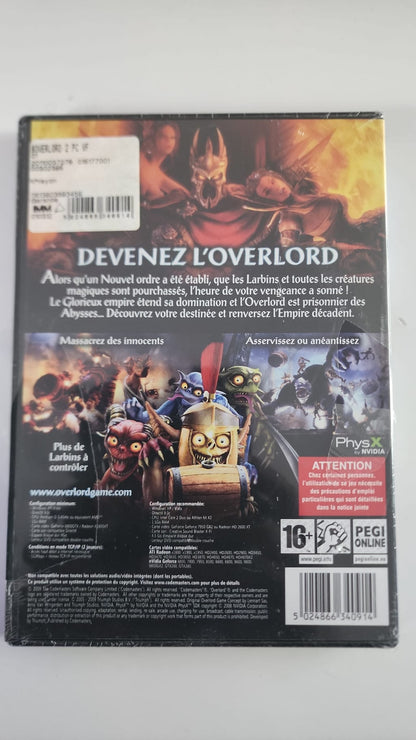 Overlord II – Jeu PC DVD-ROM – Codemasters – Neuf – PEGI 16