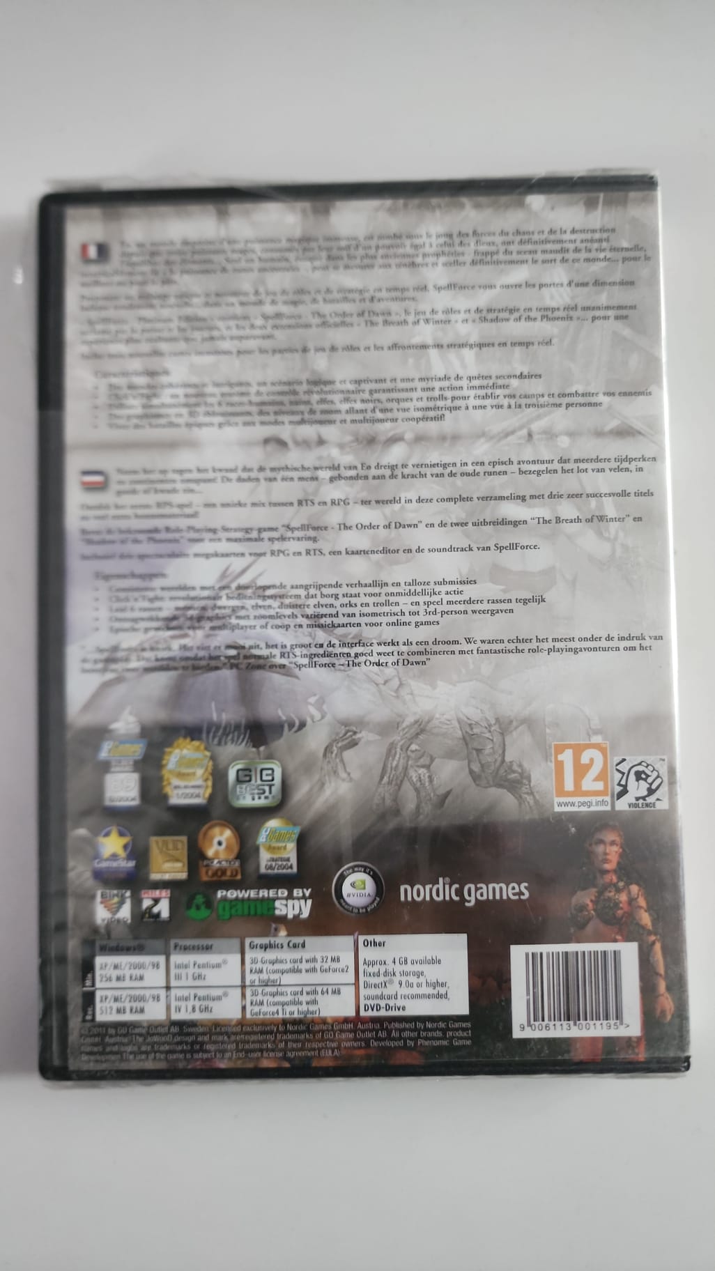 SpellForce Platinum Edition – Jeu PC DVD-ROM et 2 extensions – Nordic Games – Neuf – PEGI 12