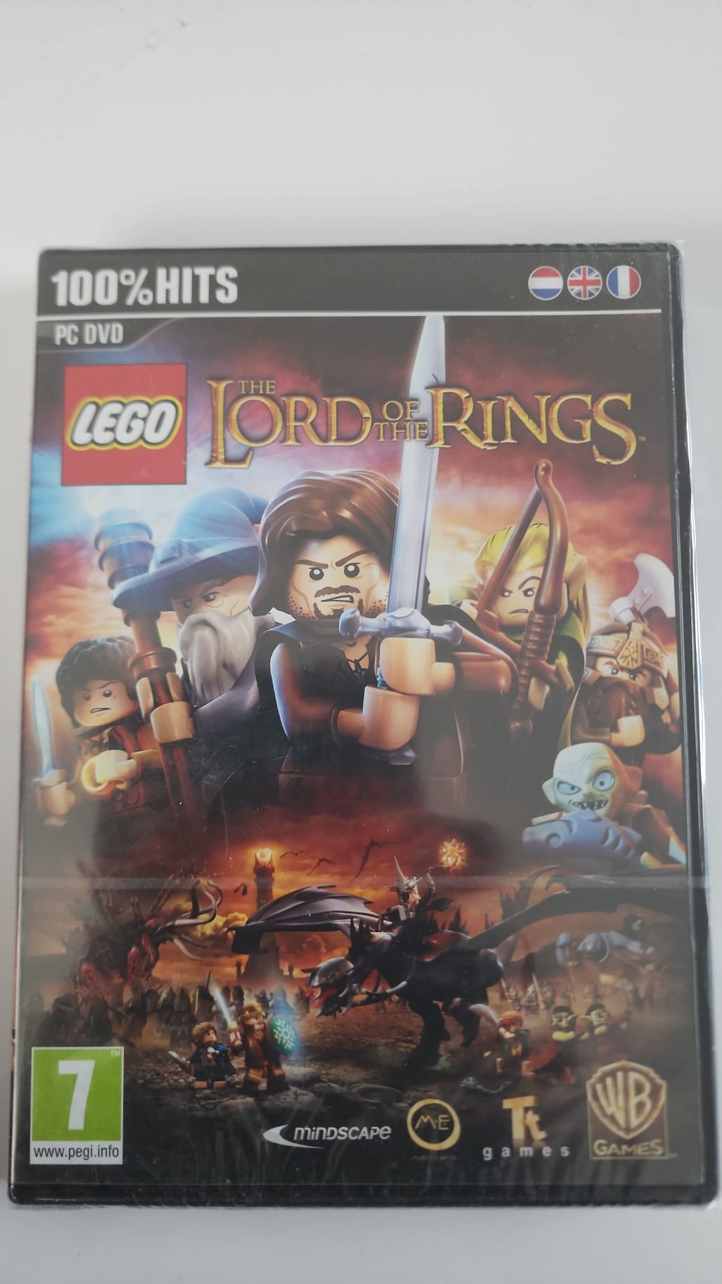 LEGO Le Seigneur des Anneaux – PC DVD-ROM – 100 % Hits – Français – Neuf