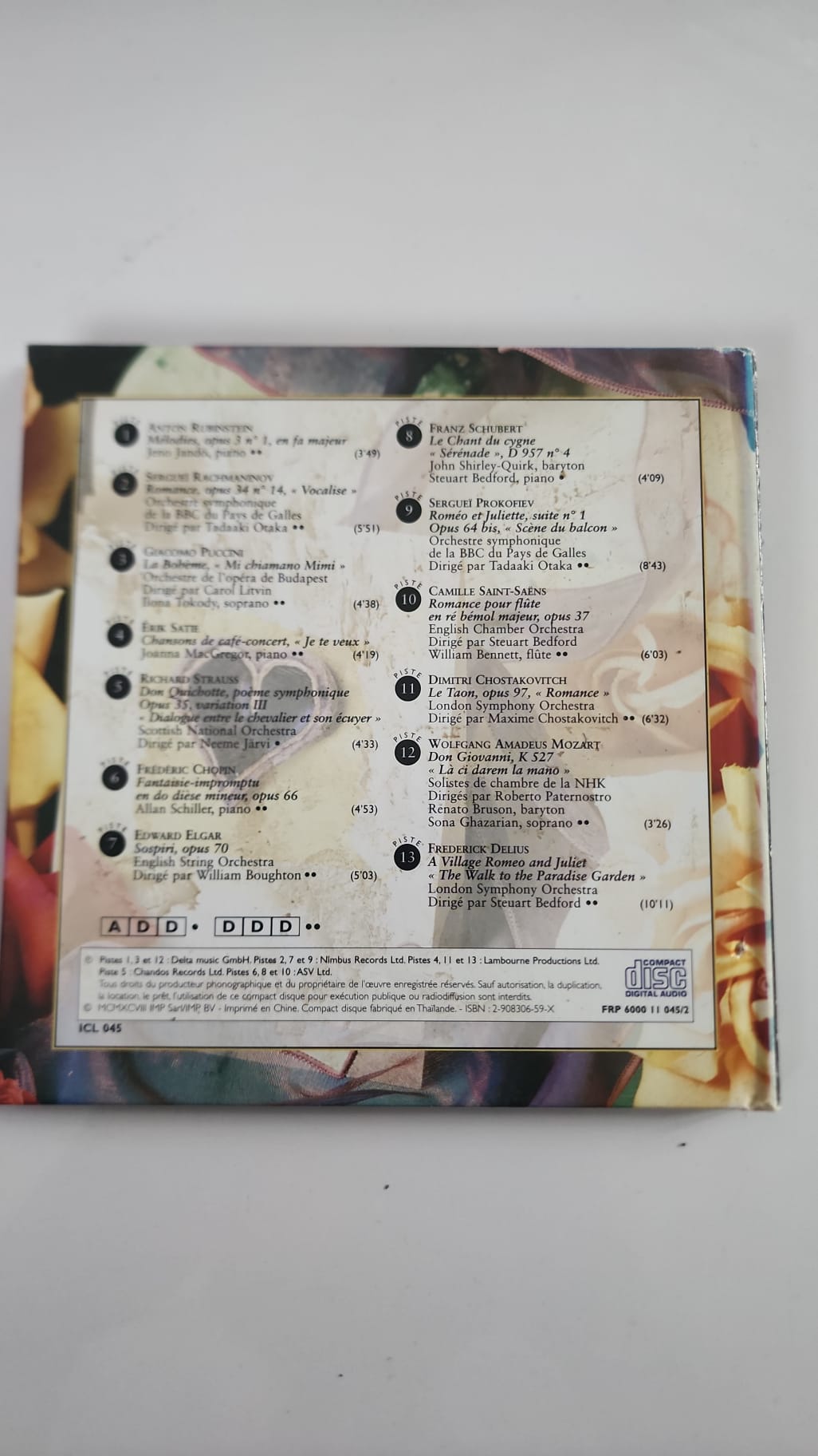 Instantes clásicos – Arrebatos amorosos – Libro + CD de audio incluido – Música clásica romántica