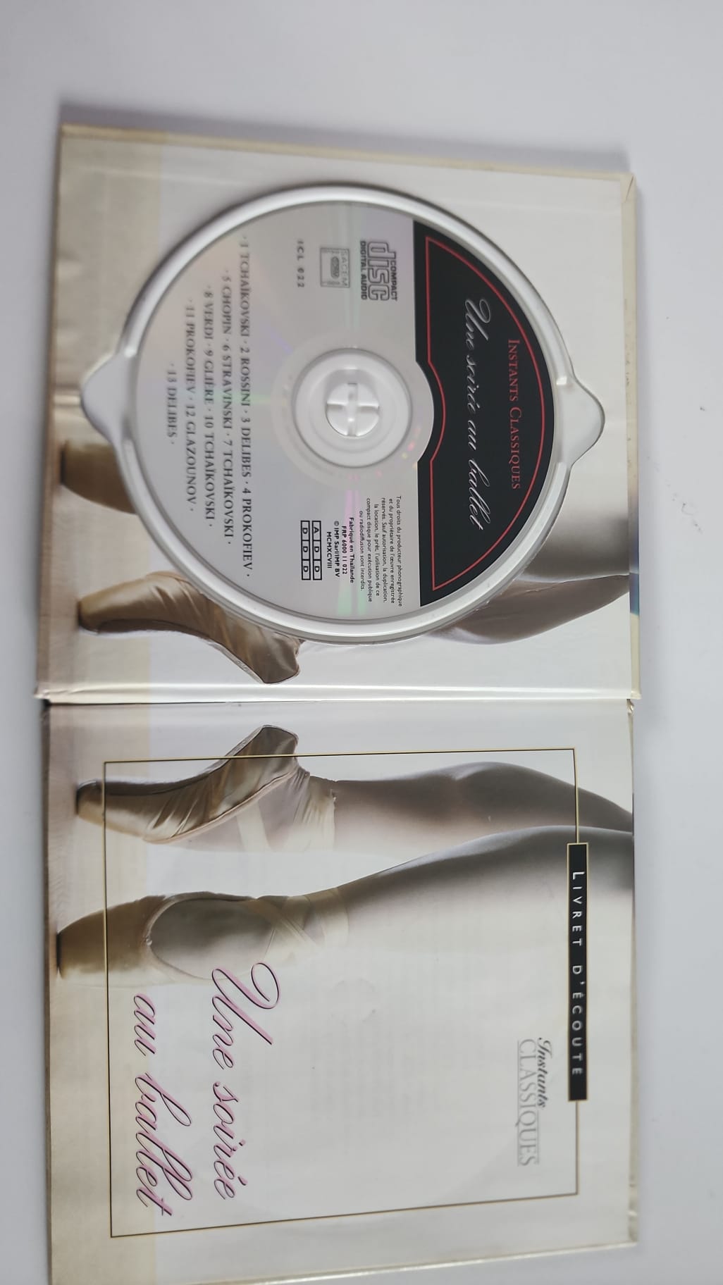Une soirée au ballet – CD audio et livret d’écoute