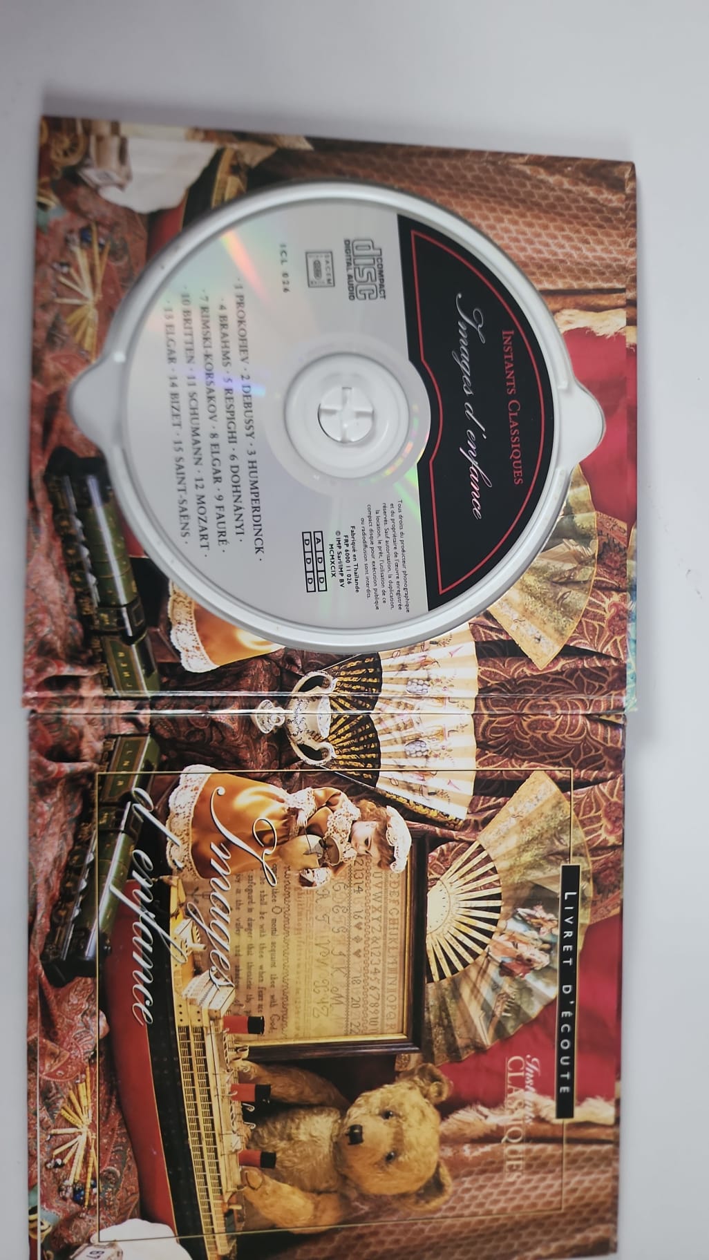 Instants classiques Images d’enfance – livre et disque
