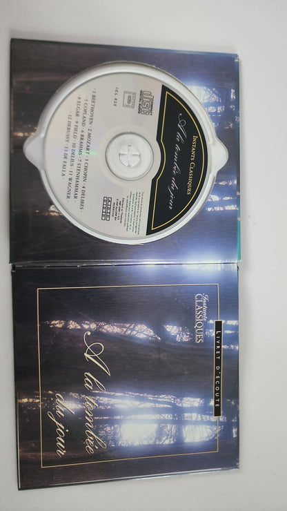 À la tombée du jour – CD audio et livret
