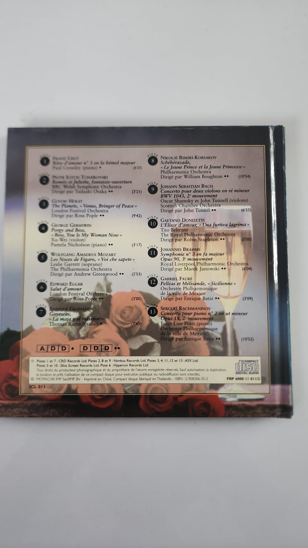 Féerie de l’amour – programme musical