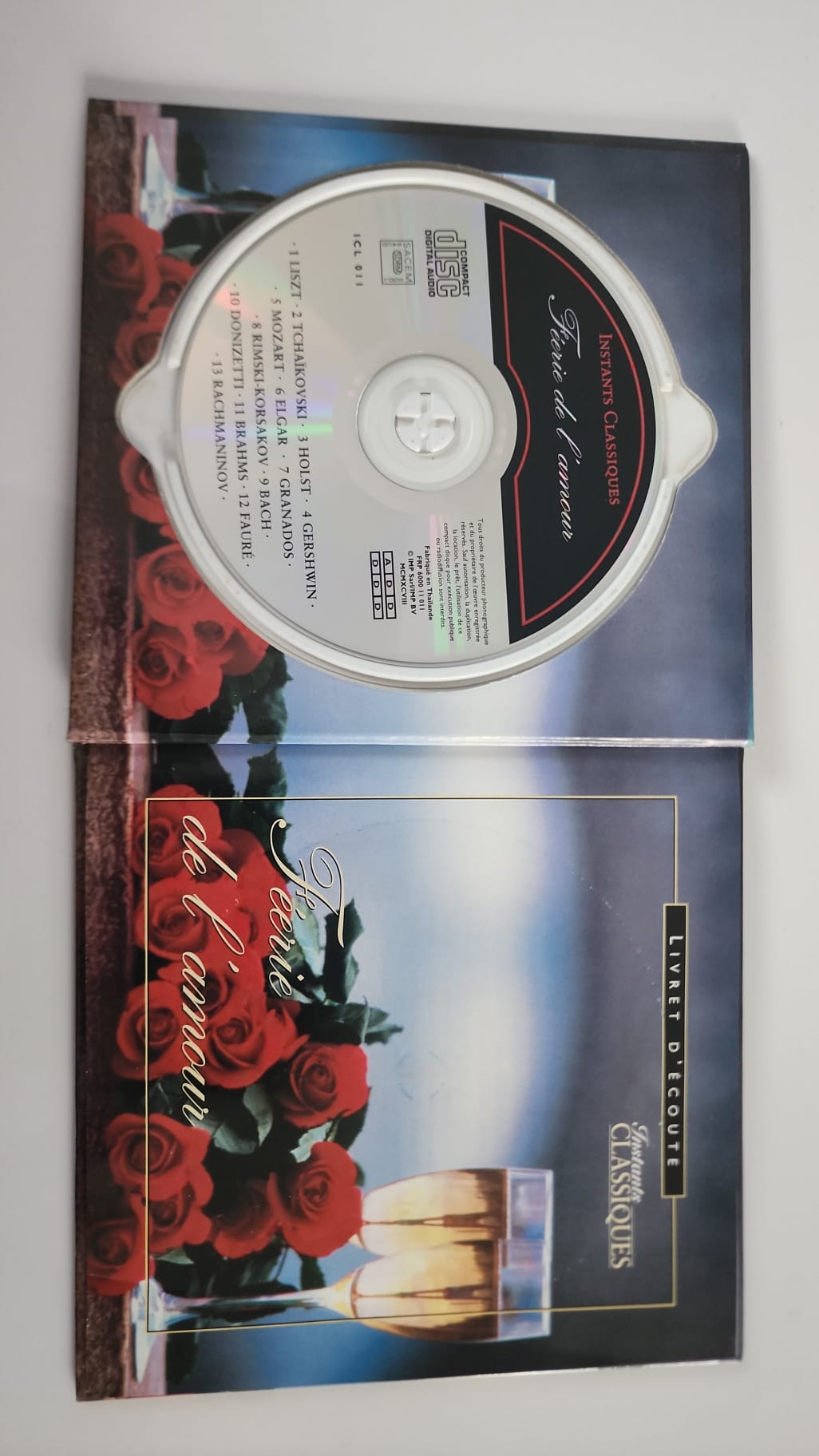 Féerie de l’amour – CD et livret